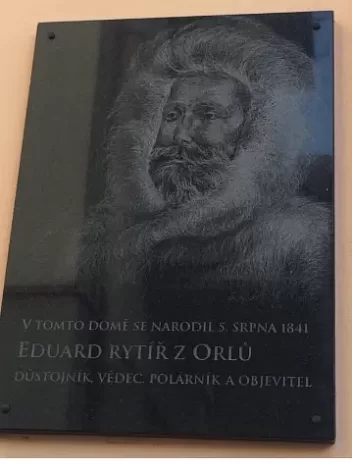 Commemorative plaque of Eduard the Knight of the Eagles